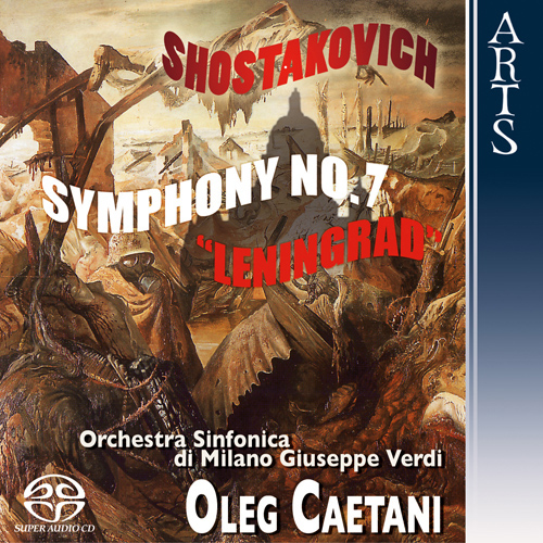 Imagen de apoyo de  SHOSTAKOVICH, D.: Symphony No. 7, "Leningrad" (Orchestra Sinfonica di Milano Giuseppe Verdi, Caetani)