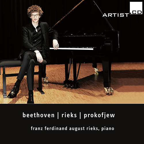 Imagen de apoyo de  Piano Recital: Rieks, Franz Ferdinand August - BEETHOVEN, L. van / PROKOFIEV, S. / RIEKS, F.F.A.