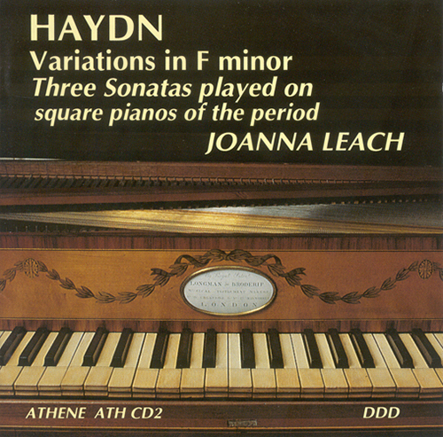 Imagen de apoyo de  HAYDN, J.: Keyboard Sonatas Nos. 33, 48, 59 / Variations in F Minor (Leach)