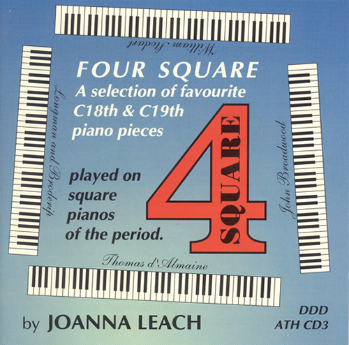 Imagen de apoyo de  Square Piano Recital: Leach, Joanna - SOLER, A. / HAYDN, J. / BACH, J.S. / MOZART, W.A. / SCHUBERT, F. / MENDELSSOHN, Felix (4 Square)