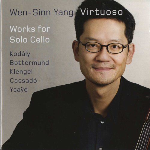 Imagen de apoyo de  Cello Recital: Yang, Wen-Sinn - BOTTERMUND, H. / KLENGEL, J. / YSAYE, E. / CASSADO, G. / KODALY, Z. (Virtuoso)