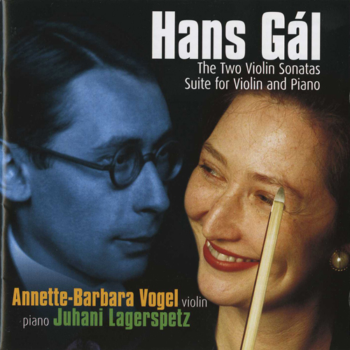 Imagen de apoyo de  GAL, H.: Violin Sonatas / Violin Suite, Op. 56 (Vogel, Lagerspetz)