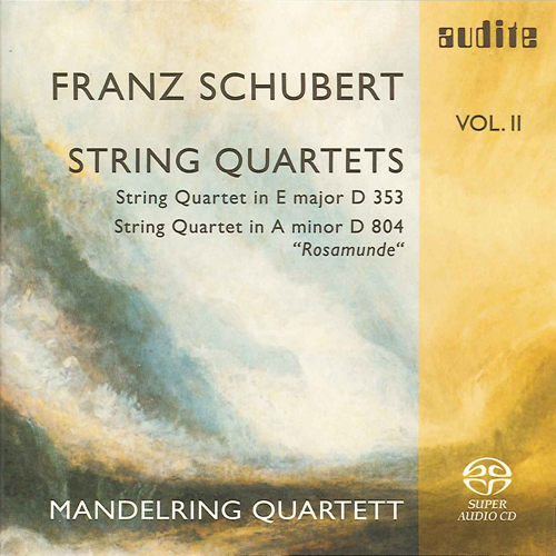 Imagen de apoyo de  SCHUBERT, F.: String Quartets, Vol. 2 - Nos. 11, 13 (Mandelring Quartet)