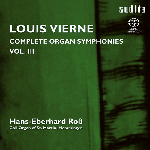 Imagen de apoyo de  VIERNE, L.: Organ Symphonies (Complete), Vol. 3 (H.-E. Ross) - Nos. 5 and 6