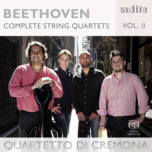 Imagen de apoyo de  BEETHOVEN, L. van: String Quartets (Complete), Vol. 2 - Nos. 8, 12 (Quartetto di Cremona)