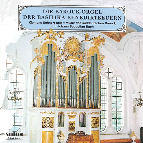 Imagen de apoyo de  Organ Recital: Schnorr, Klemens - KERLL, J.C. / FROBERGER, J.J. / PACHELBEL, J. / GRUNBERGER, T. (Die Barock-Orgel der Basilika Benediktbeuern)
