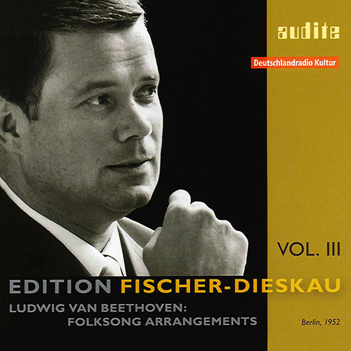 Imagen de apoyo de  BEETHOVEN, L. van: Vocal and Choral Music (Edition Fischer-Dieskau, Vol. 3) (Fischer-Dieskau) (1952)