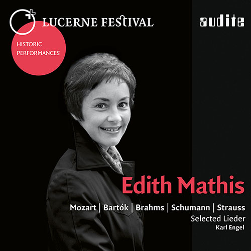 Imagen de apoyo de  Vocal Recital: Mathis, Edith  - MOZART, W.A. / BARTÓK, B. / BRAHMS, J. / SCHUMANN, R. / STRAUSS, R. (Lucerne Fesitval) (1975)