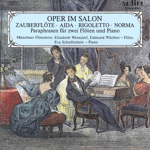 Imagen de apoyo de  Opera Arrangements for Flute Trio - BOHM, T. / MOZART, W.A. / GALLI, R. (Oper im Salon) (The Munich Flute Trio)