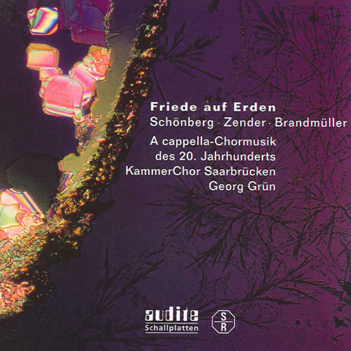 Imagen de apoyo de  SCHOENBERG, A.: Friede auf Erden / 3 Folksongs / Dreimal Tausend Jahre / ZENDER, H.: Canto VI / BRANDMULLER, T.: Cis-umsungend (Grun)