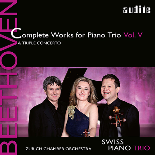 Imagen de apoyo de  BEETHOVEN, L. van: Piano Trios (Complete), Vol. 5 (Swiss Piano Trio) - WoO 38 / Variations. Op. 121a / Triple Concerto