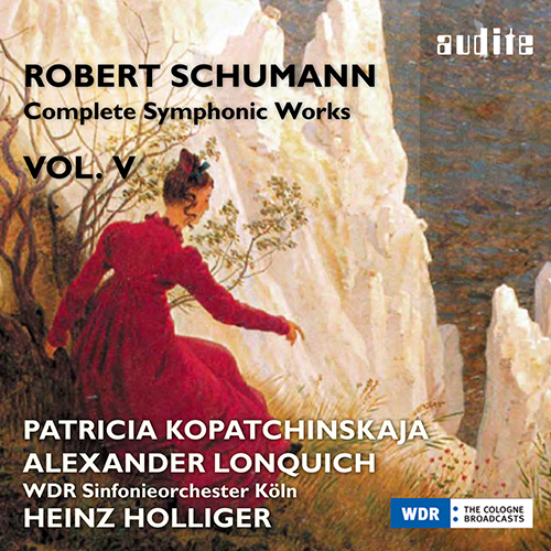 Imagen de apoyo de  SCHUMANN, R.: Symphonic Works (Complete), Vol. 5 (Kopatchinskaja, Lonquich, van Zelm, L. Rast, Jurkiewicz, Pöltl, WDR Symphony, Holliger)