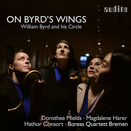 Imagen de apoyo de  ON BYRD'S WINGS - William Byrd and his Circle (Mields, Harer, Hathor Consort, Boreas Quartett)