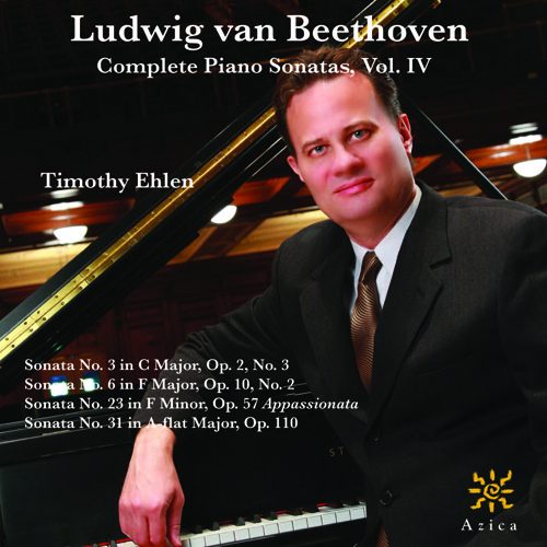 Imagen de apoyo de  BEETHOVEN, L. van: Piano Sonatas, Vol. 4 (Ehlen) - Nos. 3, 6, 23 and 31