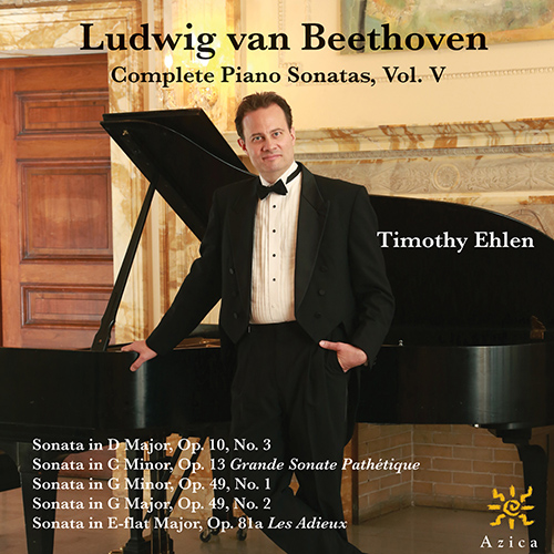 Imagen de apoyo de  BEETHOVEN, L. van: Piano Sonatas, Vol. 5 (Ehlen) - Nos. 7, 8, 19, 20 and 26