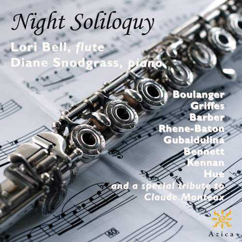 Imagen de apoyo de  Flute Recital: Bell, Lori - BOULANGER, L. / GRIFFES, C.T. / BARBER, S. / BATON, R. / GUBAIDULINA, S. (Night Soliloquy)