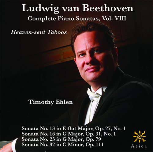 Imagen de apoyo de  BEETHOVEN, L. van: Piano Sonatas (Complete), Vol. 8 (Ehlen)