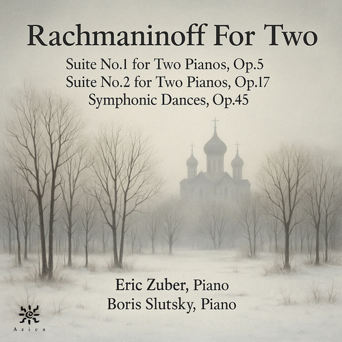 Imagen de apoyo de  RACHMANINOV, S.: Fantaisie tableaux - Suites Nos. 1 and 2 / Symphonic Dances (Rachmaninoff for Two) (Zuber, Slutsky)
