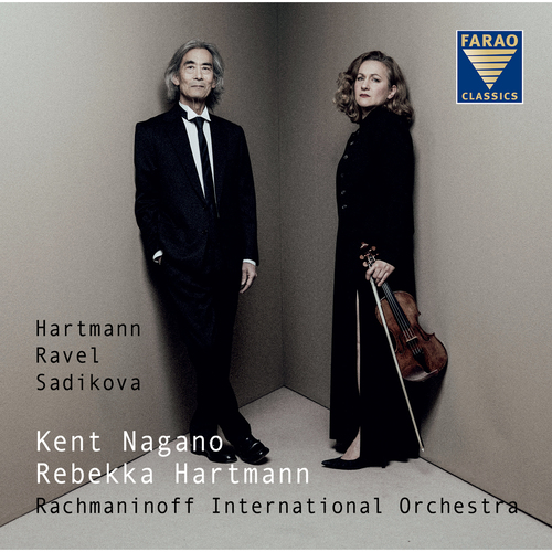 Imagen de apoyo de  HARTMANN, K.A.: Concerto funebre / RAVEL, M.: Tzigane / SADIKOVA, A.: Stradivari (Hartmann, Rachmaninoff International Orchestra, Kent Nagano)