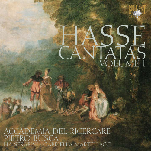 Imagen de apoyo de  HASSE, J.A.: Cantatas, Vol. 1 (Serafini, Ricercar Academy, Busca)