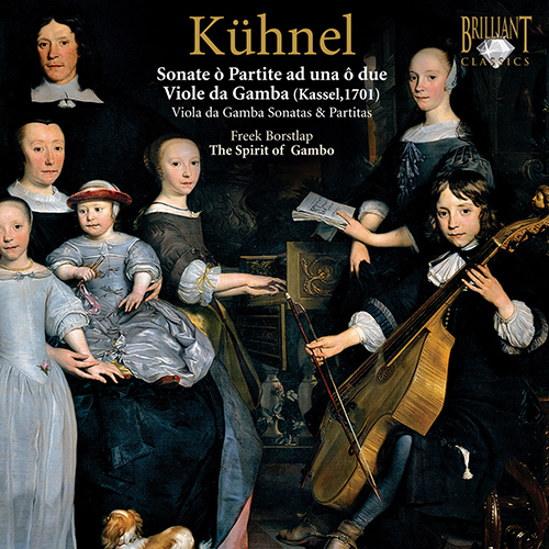 Imagen de apoyo de  KÜHNEL, A.: Viola da Gamba Sonatas and Partitas (Bortslap, Spirit of Gambo)