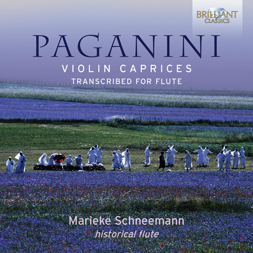 Imagen de apoyo de  PAGANINI, N.: 24 Caprices (arr. for flute) (M. Schneemann)