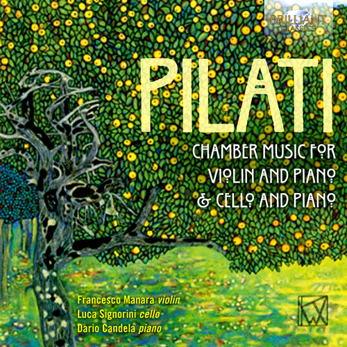 Imagen de apoyo de  PILATI, M.: Violin Sonata in F Minor / Preludio, Aria, Tarantella / 2 Pezzi / Caccia / Cello Sonata in A Minor (Manara, Signorini, Candela)