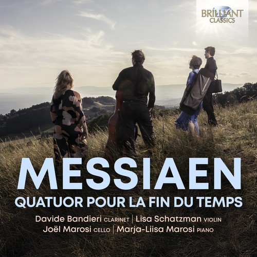 Imagen de apoyo de  MESSIAEN, O.: Quatuor pour la fin du temps (Bandieri, L. Schatzman, J. and M-L. Marosi)