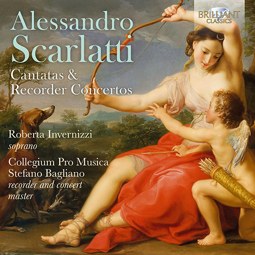 Imagen de apoyo de  SCARLATTI, A.: Cantatas / Recorder Concertos (Invernizzi, Collegium Pro Musica, Bagliano)