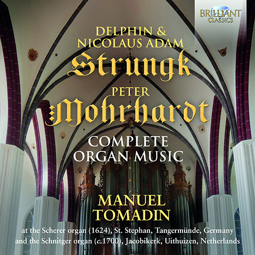Imagen de apoyo de  Organ Recital: Tomadin, Manuel - STRUNGK, D. / STRUNGK, N.A. / MORHARD, P. (Complete Organ Music)