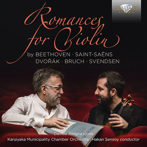 Imagen de apoyo de  Romances - BEETHOVEN, L. van / BRUCH, M. / DVOŘÁK, A. / SAINT-SAËNS, C. / SVENDSEN, J. (Alogna, Karsiyaka Chamber Orchestra, Şensoy)