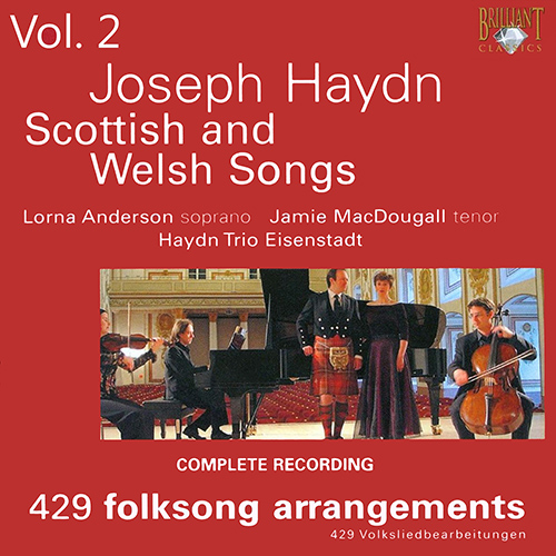 Imagen de apoyo de  HAYDN, J.: Scottish and Welsh Songs, Vol. 2 (L. Anderson, MacDougall, Haydn Trio Eisenstadt)