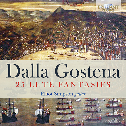 Imagen de apoyo de  DALLA GOSTENA, G.B.: 25 Lute Fantasies (E. Simpson)