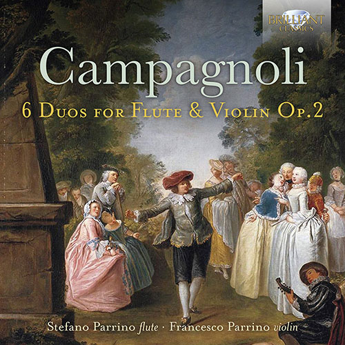 Imagen de apoyo de  CAMPAGNOLI, B.: Duos, Op. 2, Nos. 1-6 (F. and S. Parrino)