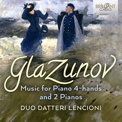 Imagen de apoyo de  GLAZUNOV, A.K.: Music for Piano 4 Hands and 2 Pianos (Duo Datteri Lencioni)