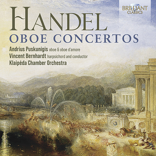 Imagen de apoyo de  HANDEL, G.F.: Oboe Concertos (Puskunigis, Klaipėda Chamber Orchestra, Bernhardt)