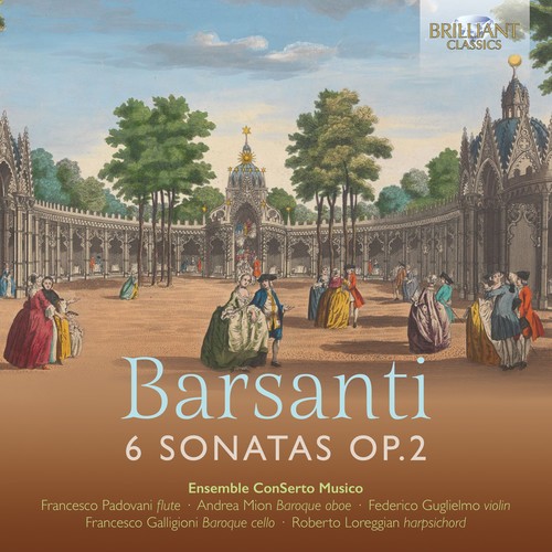 Imagen de apoyo de  BARSANTI, F.: Flute Sonatas, Op. 2, Nos. 1-6 (Ensemble ConSerto Musico)