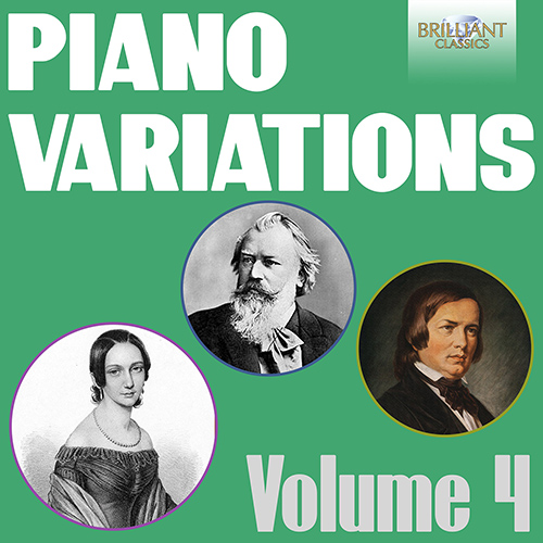 Imagen de apoyo de  Piano Variations, Vol. 4 - BRAHMS, J. / SCHUMANN, C. / SCHUMANN, R. (Codispoti, Schmitt-Leonardy)