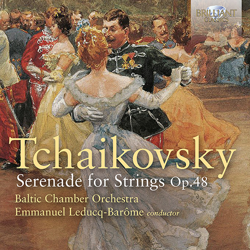 Imagen de apoyo de  TCHAIKOVSKY, P.I.: Serenade / Elegy in Honour of Ivan Samarin / The Snow Maiden, Act II: Melodrama (Baltic Chamber Orchestra, Leducq-Barôme)