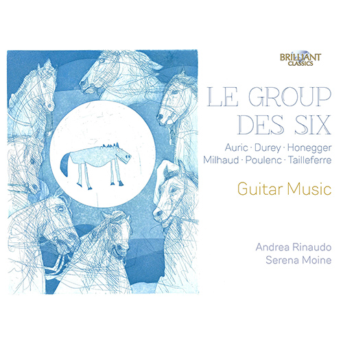 Imagen de apoyo de  Guitar Music (20th Century) - AURIC, G. / DUREY, L. / HONEGGER, A. / MILHAUD, D. / POULENC, F. / TAILLEFERRE, G. (Le Group des Six) (Rinaudo, Moine)