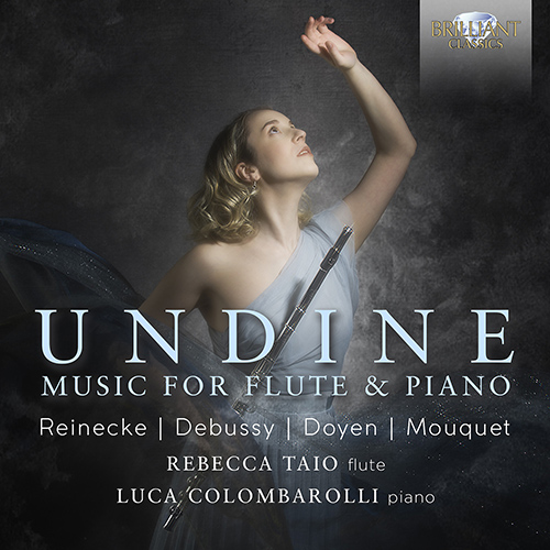 Imagen de apoyo de  Flute Recital: Taio, Rebecca - REINECKE, C. / DEBUSSY, C. / DOYEN, A. / MOUQUET, J. (Undine)