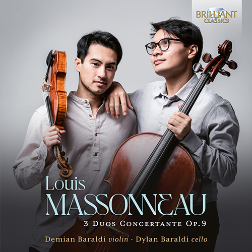 Imagen de apoyo de  MASSONEAU, L.: Duos Concertante, Op. 9, Nos. 1-3 (Demian and Dylan Baraldi)