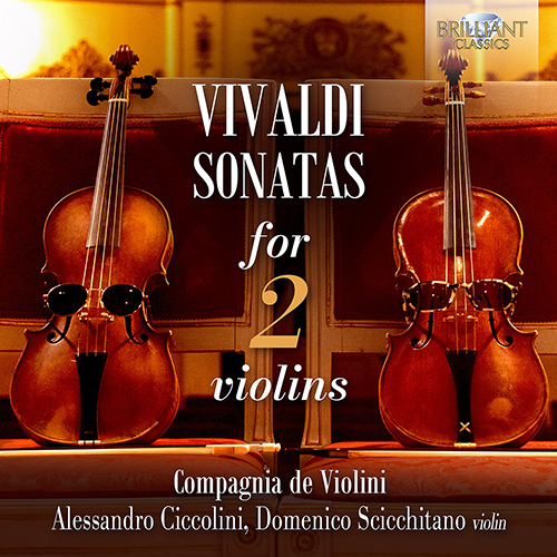 Imagen de apoyo de  VIVALDI, A.: Sonatas for 2 Violins (Ciccolini, Scicchitano)