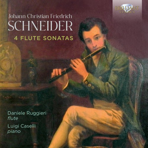 Imagen de apoyo de  SCHNEIDER, F.: Flute Sonatas, Opp. 33, 35, 61 / Grande Sonate Brillante (Ruggieri, Caselli)