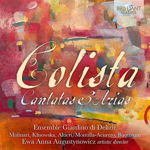 Imagen de apoyo de  COLISTA, L.: Cantatas and Arias (Ensemble Giardino di Delizie, Klisowska, Montilla-Acurero, Altieri)