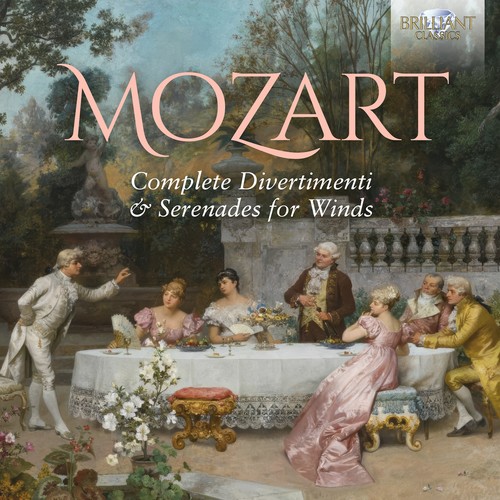 Imagen de apoyo de  MOZART, W.A.: Mozart: Divertimenti and Serenades (Complete) (Buurman, Graaf, Halvarson, J. Jansen, Steinmann, Wisse)