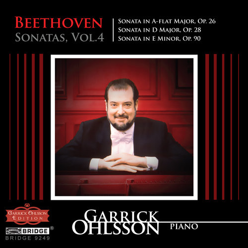 Imagen de apoyo de  BEETHOVEN, L. van: Piano Sonatas, Vol. 4 - Nos. 12, 15, 27 (Garrick Ohlsson Edition, Vol. 4) (Ohlsson)