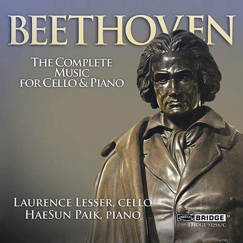Imagen de apoyo de  BEETHOVEN, L. van: Cello and Piano Music (Complete) (Lesser, Paik)