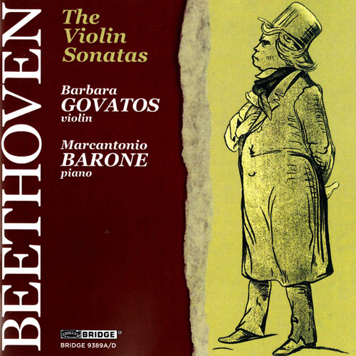 Imagen de apoyo de  BEETHOVEN, L. van: Violin Sonatas (Complete) (Govatos, Barone)