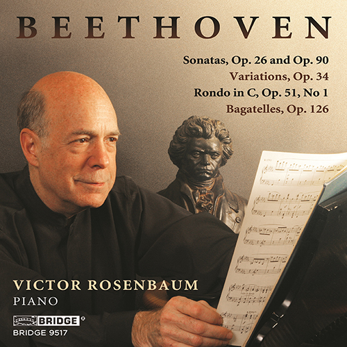 Imagen de apoyo de  BEETHOVEN, L. van: Piano Sonatas Nos. 12 and 27 / 6 Variations, Op. 34 / Rondo, Op. 51, No. 1 / 6 Bagatelles, Op. 126 (V. Rosenbaum)